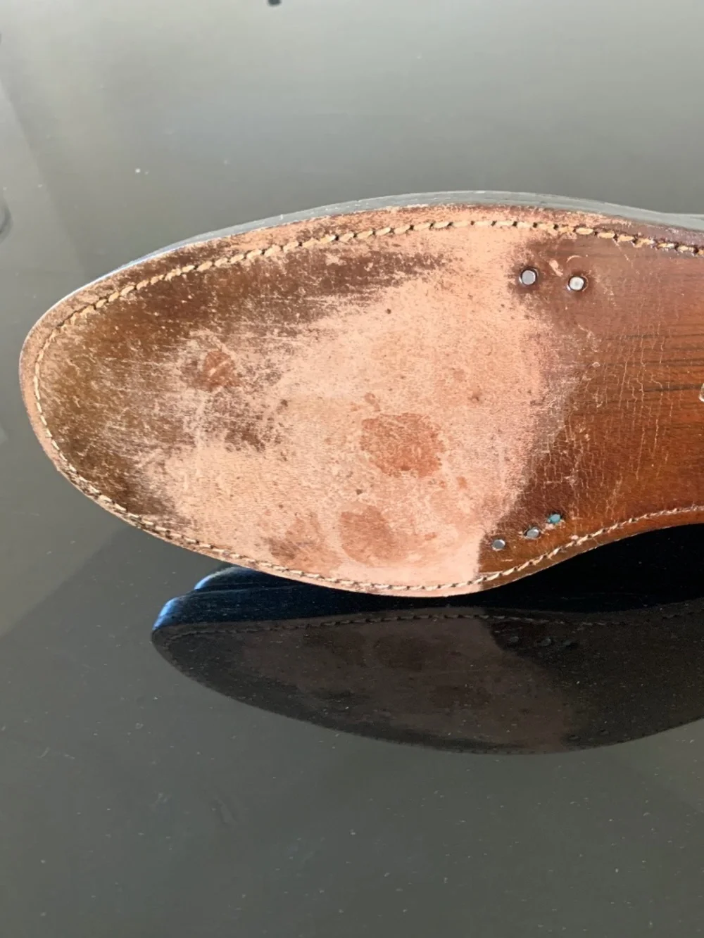 Florsheim Imperial V Cleat Five Nail Shoes